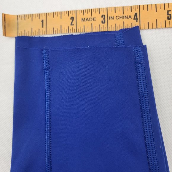LULULEMON Womens 6 Fast & Free 7/8 Tight II Nulux BLUE Non Reflective *READ* - Picture 16 of 16